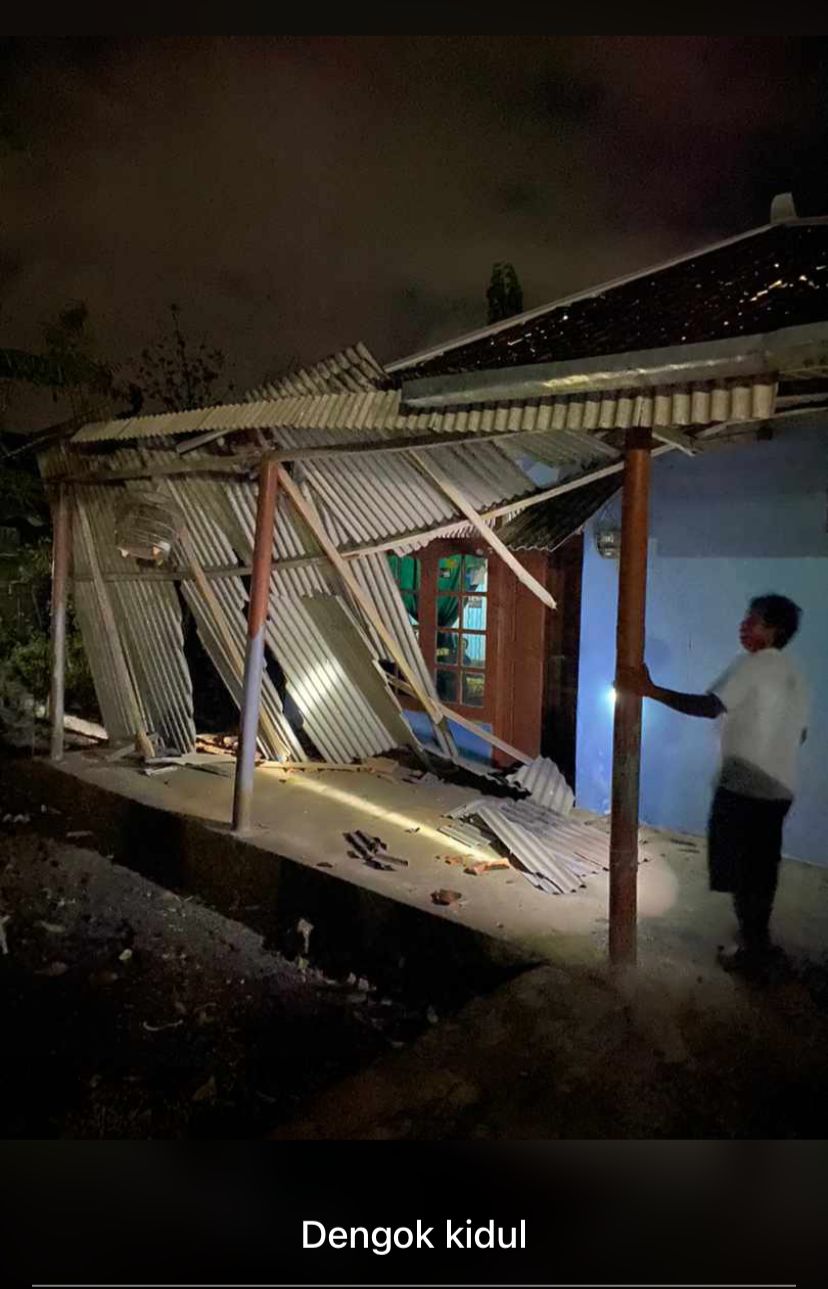 [Update] Gempa M6.4 Pacitan: BPBD di Wilayah DIY Lakuan Penanganan Korban dan Pendataan Pascagempa