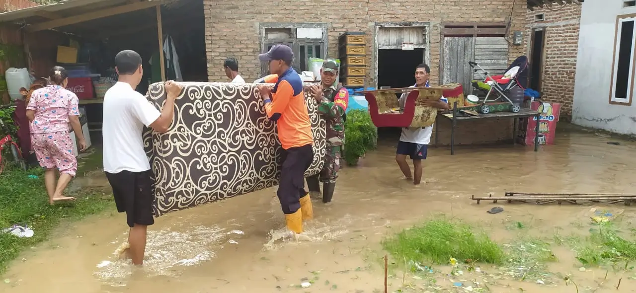 Empat Desa di Kabupaten Pringsewu Terendam Banjir